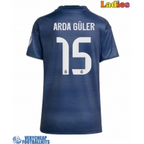 Real Madrid Arda Guler #15 Replica Away Shirt Ladies 2025-26 Short Sleeve
